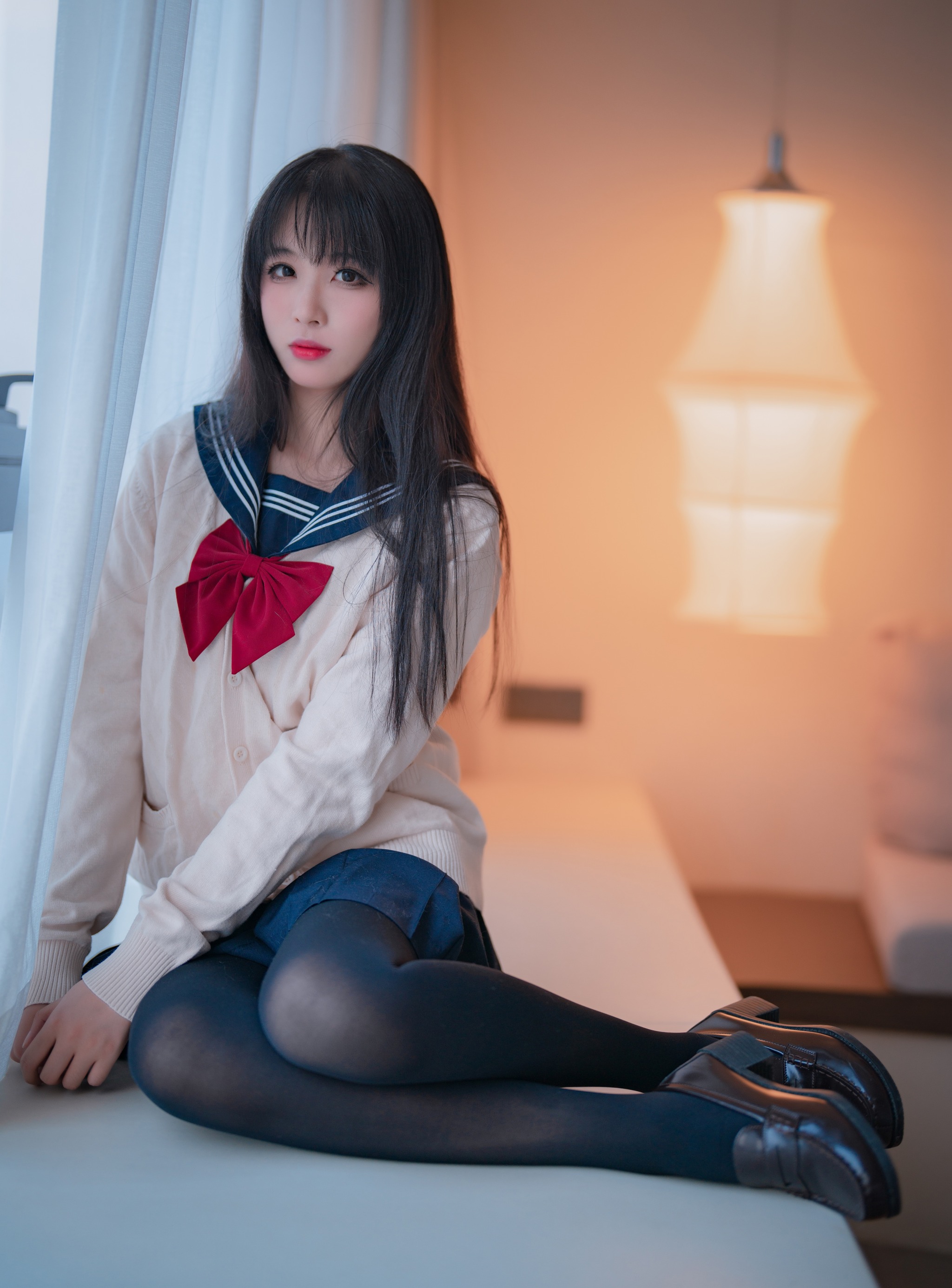 轩萧学姐 - NO.044  黑丝JK 2.0 [44P]-XikXak